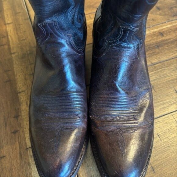 Lucchese 1883 Men’s Brown Leather Boots – Size 9.5 D - Picture 2 of 6